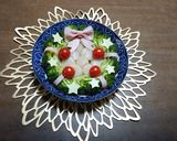 クリスマスにリースサラダ♪作り方6写真