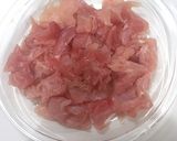 リッチな気分に浸れる♬まぐろのすきみ漬け作り方3写真
