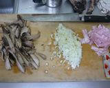絶対旨い香茸（コウタケ）のクリームパスタ作り方1写真