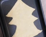 簡単クリスマスツリーピザ　ホットプレート作り方4写真