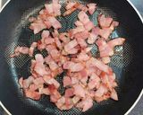 かぼちゃとベーコンのごま味噌サラダ作り方2写真