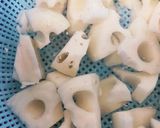 蓮と、人参、白滝の炒り煮作り方1写真