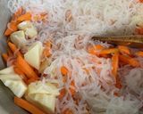 蓮と、人参、白滝の炒り煮作り方4写真
