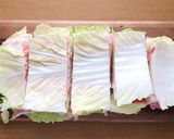 濃厚ごま味噌だれで楽しむミルフィーユ鍋作り方2写真