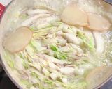 濃厚ごま味噌だれで楽しむミルフィーユ鍋作り方6写真