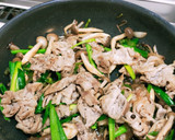 焼肉のたれで豚肉ときのこの野菜炒め作り方7写真