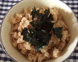 煮タコの煮汁リメイク、タコ飯作り方1写真