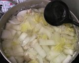 大量消費！白菜と大根の鶏だし醤油スープ作り方4写真