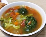 クリスマスっぽいスープ♪作り方10写真