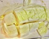 白菜と京揚げの炊いたん作り方2写真