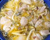 【簡単】鶏肉とブロッコリーのアヒージョ★作り方4写真