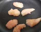 ヘルシー◎ささみとキャベツのトマト煮込み作り方1写真