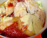 ヘルシー◎ささみとキャベツのトマト煮込み作り方4写真