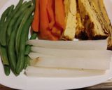 我が家の鶏肉の巻き物　たれは甘辛く作り方2写真