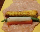 我が家の鶏肉の巻き物　たれは甘辛く作り方4写真