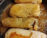 我が家の鶏肉の巻き物　たれは甘辛く作り方7写真