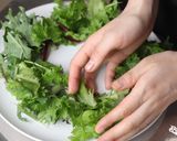 クリスマスに♪簡単・華やかリースサラダ作り方3写真