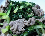 牛肉と水菜のさっと煮作り方3写真
