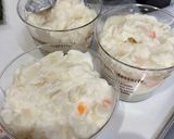 雪だるまのカップポテトサラダ作り方3写真