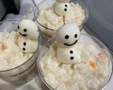 雪だるまのカップポテトサラダ作り方5写真