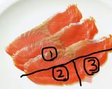水切りヨーグルト☆スモークサーモン☆前菜作り方2写真