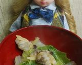 リカちゃん♡白菜 あさり汁作り方16写真