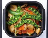 帆立と野菜のオイスターソース炒め作り方5写真