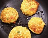 残ったミートソースで☆煮込みハンバーグ作り方2写真
