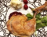 鶏もも肉のコンフィ(ラズベリーソース)作り方11写真
