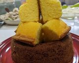 市販の鈴カステラでクリスマスツリーケーキ作り方5写真
