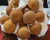 市販の鈴カステラでクリスマスツリーケーキ作り方7写真