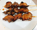 鶏レバーと蒟蒻のからしマヨ和え作り方2写真
