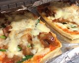 糖質オフ☆プルコギピザ☆豚丼のタレで簡単作り方4写真