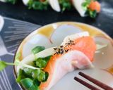 簡単おつまみ♡生サーモンの甘酢大根巻き作り方5写真