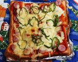 簡単な食パンピザ作り方9写真