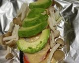 鮭とアボカドの味噌マヨホイル焼き作り方3写真