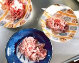 全てレンジ豚こま白麻婆豆腐&茄子作り方8写真