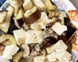 全てレンジ豚こま白麻婆豆腐&茄子作り方17写真