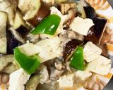 全てレンジ豚こま白麻婆豆腐&茄子作り方19写真