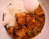 温泉卵スパイスカレー作り方15写真