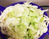 キャベツだけ☆バター醤油炒め作り方1写真