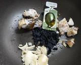 天然キノコ3種などの・もやし炒め作り方4写真