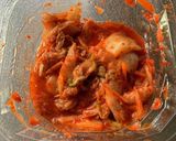 キムチ チャーハン作り方3写真