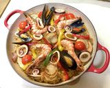 炊飯器で豪華パエリア　作り方8写真