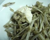 レンジで♪ごぼうの粒マスマヨサラダ作り方3写真