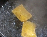 自家製薄揚げできつねうどんの油揚げ作り方1写真