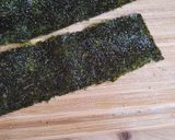 韓国式☆韓国のりを作って焼き餅を食べる作り方7写真