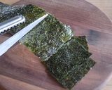 韓国式☆韓国のりを作って焼き餅を食べる作り方9写真