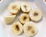 娘が作った★冷凍バナナの冷熱天ぷら作り方1写真