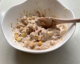 HMで作るΨツナコーンパン作り方1写真